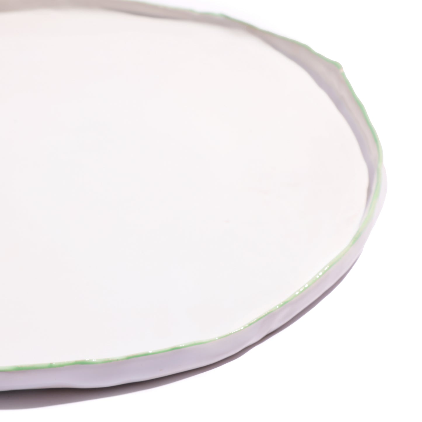 "Organic Waves" Colored Charger Plate