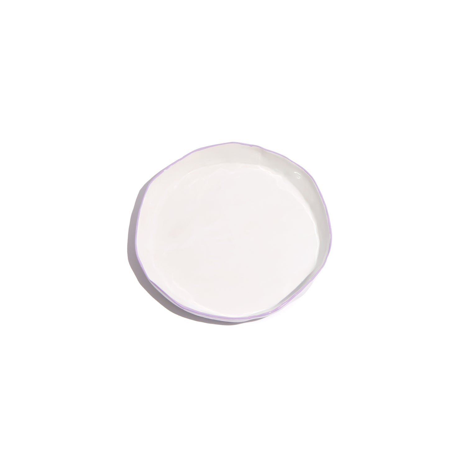 "Organic Waves" Colored Deep Plates - set of 6