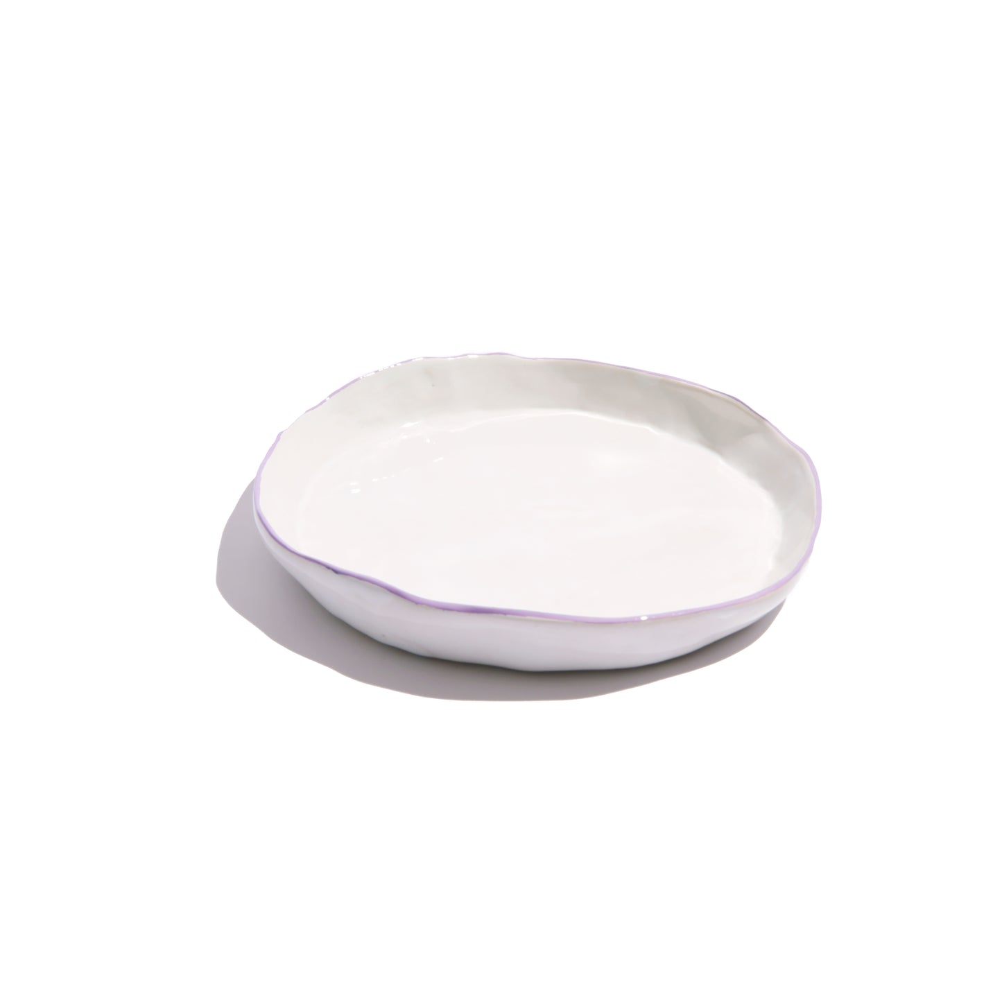 "Organic Waves" Colored Deep Plates - set of 6