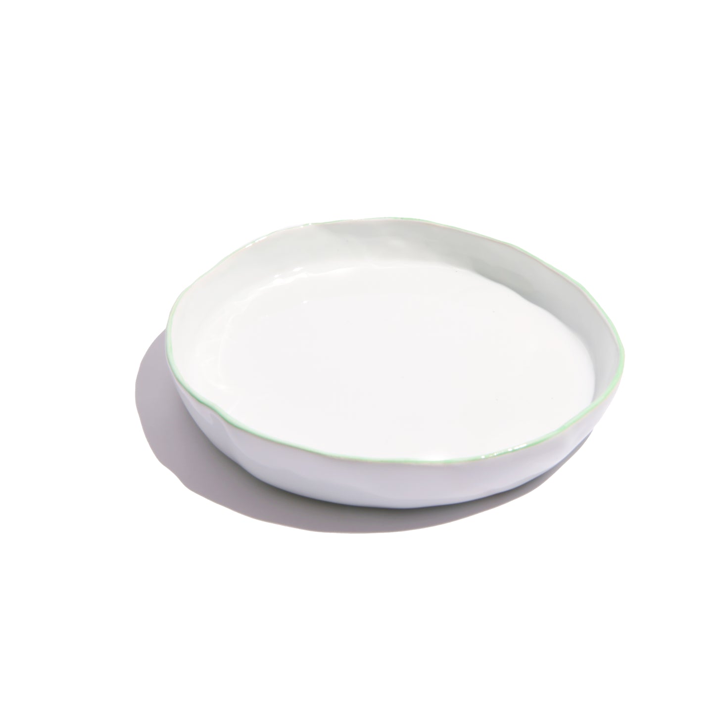 "Organic Waves" Colored Deep Plates - set of 6