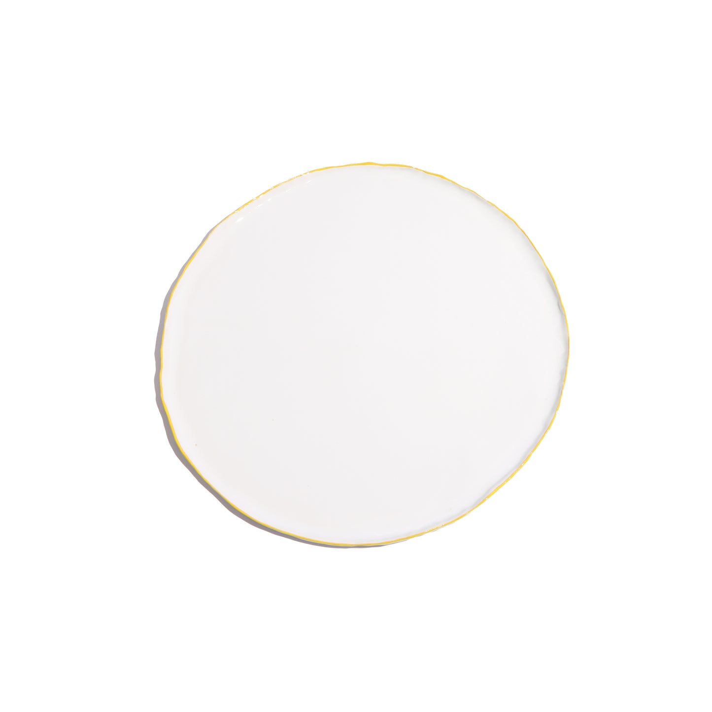 "Organic Waves" Colored Dinner Plates - set of 6