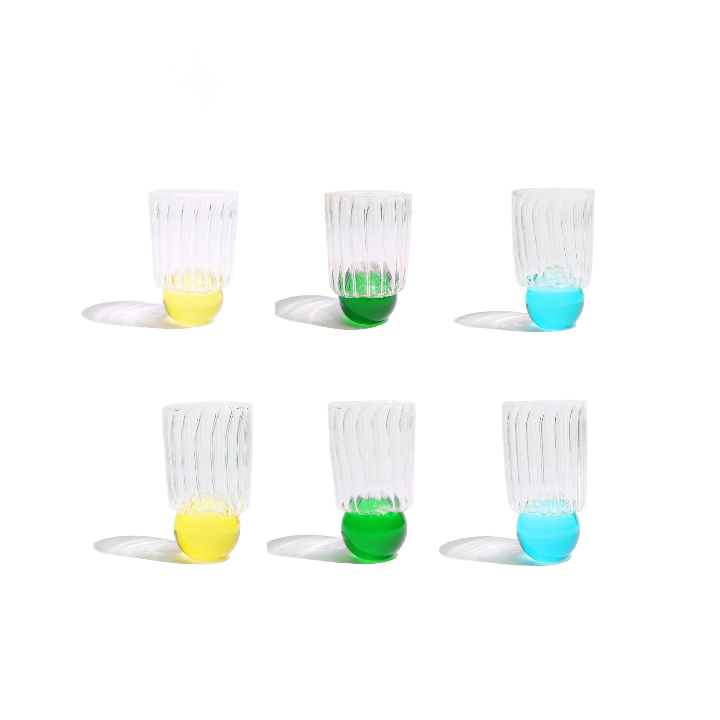 "On the Edge" Handmade Glass Cups