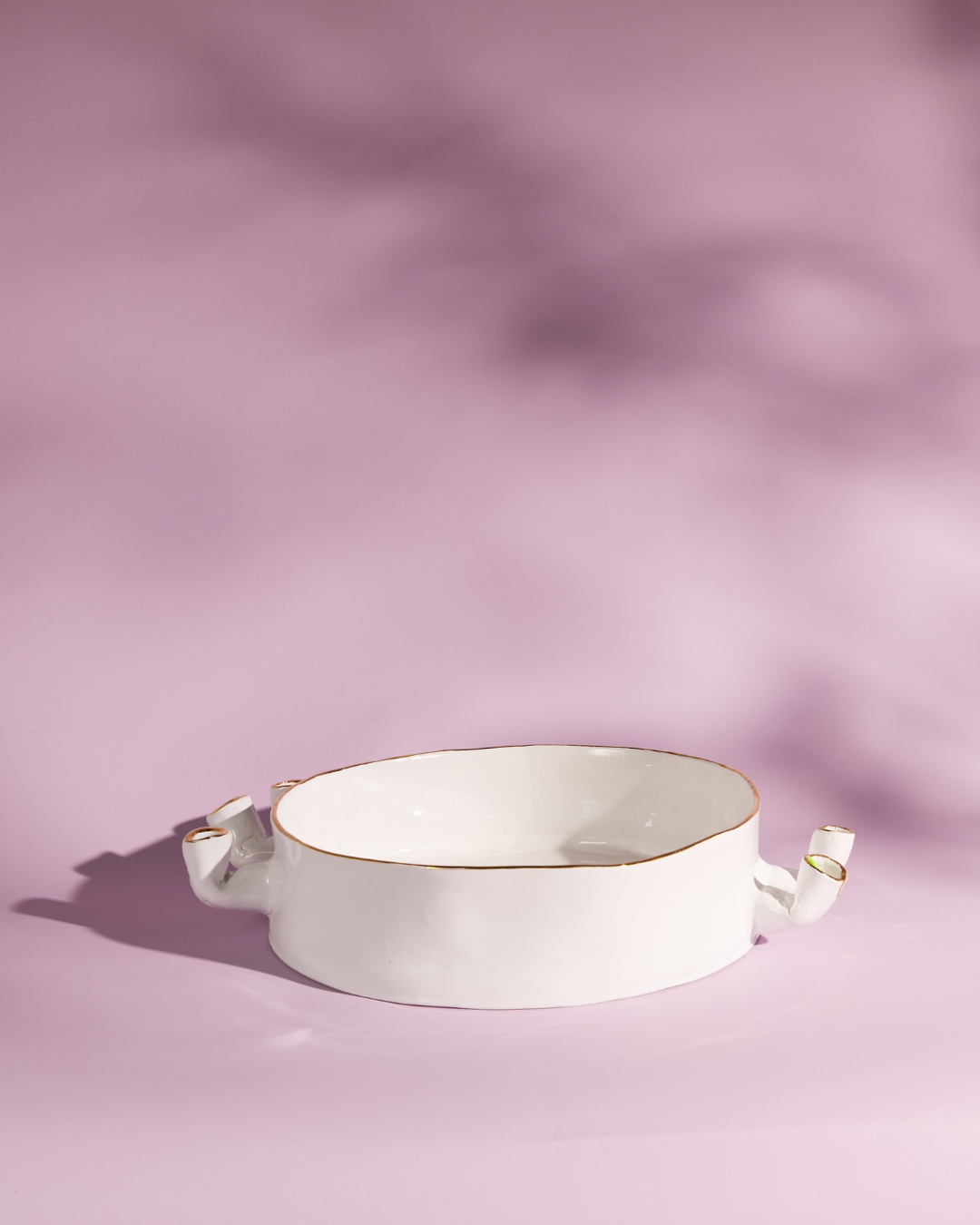 "Candelabra" Round Serving Dish