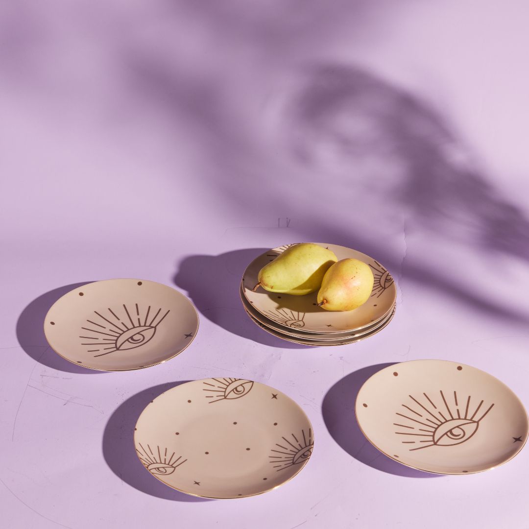 "EyeSee" Dessert Plates - set of 6