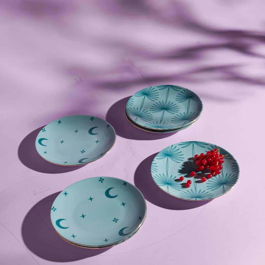 "Desert Nights" Dessert Plates - set of 6