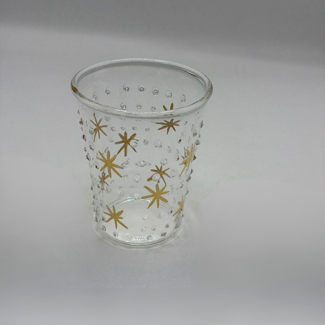 "Stars" Glass Cups