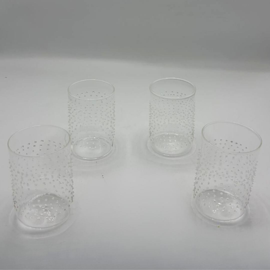 "Dots" Big Glass Cups