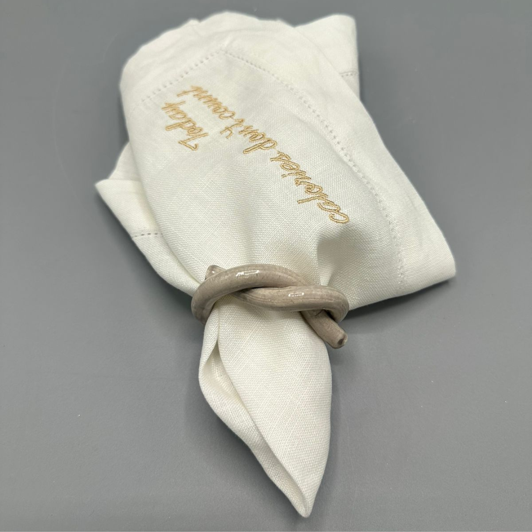"Twisted" Napkin Rings
