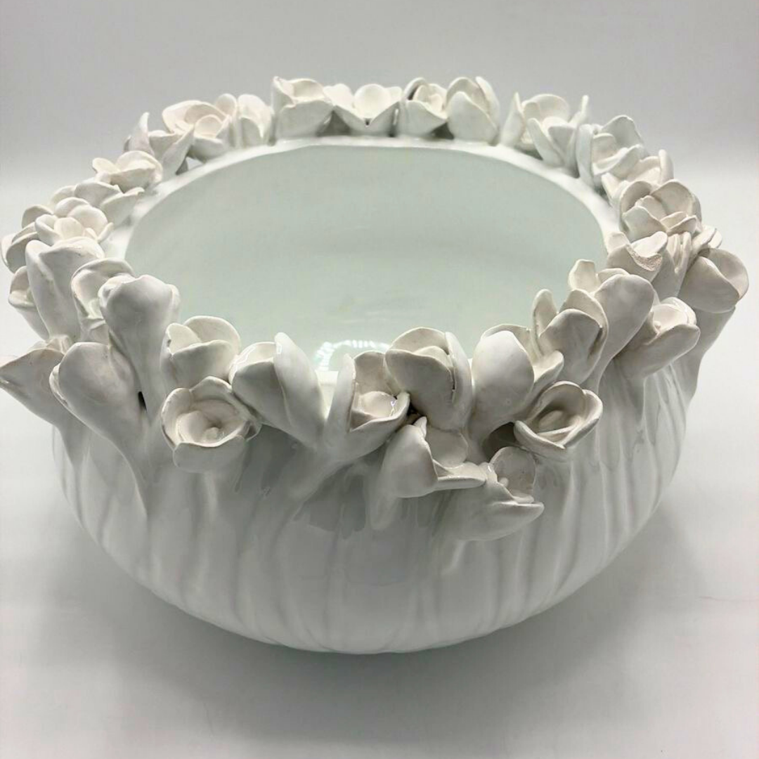 "Tulips" Ceramic Vase