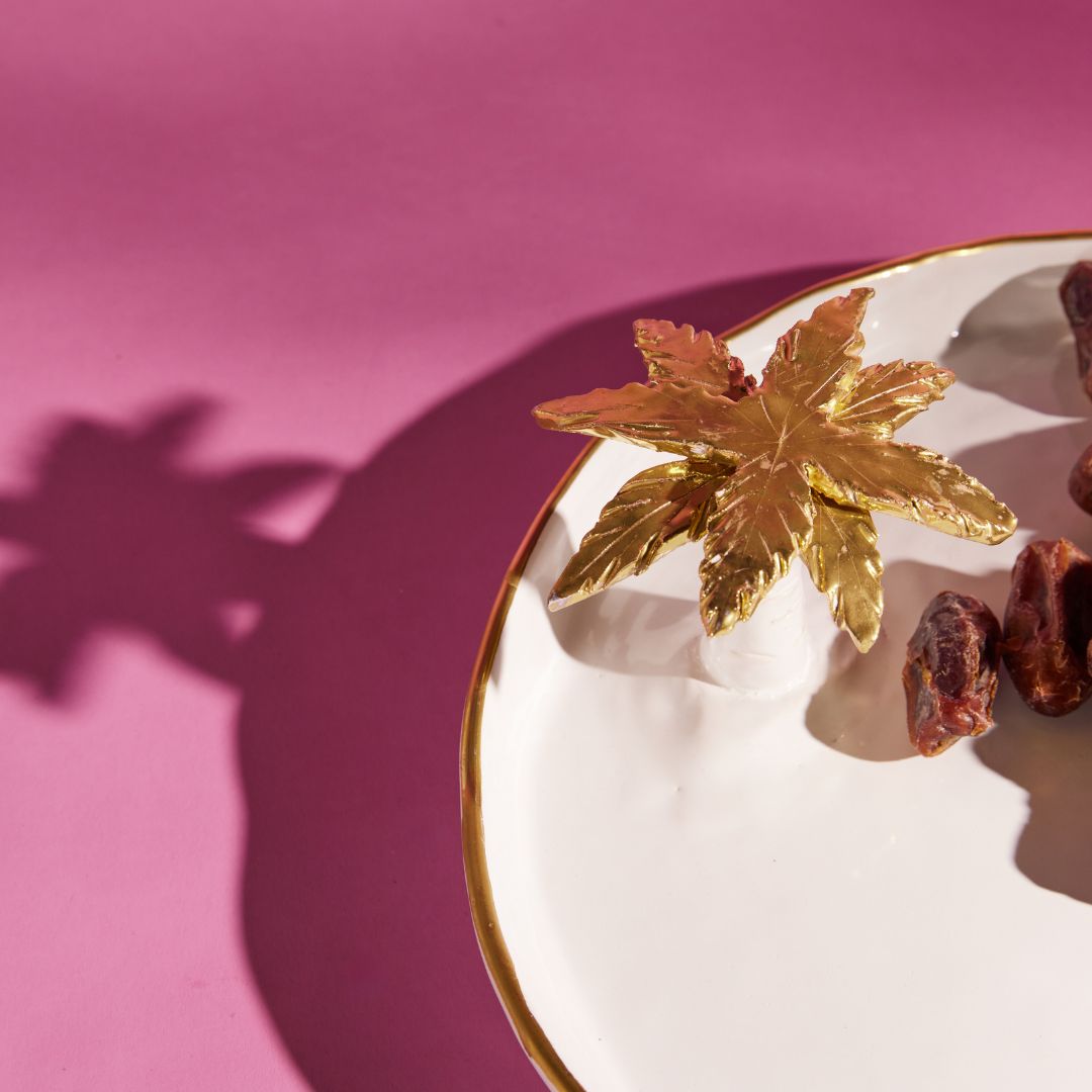 "Under the Palm" Serving Dish