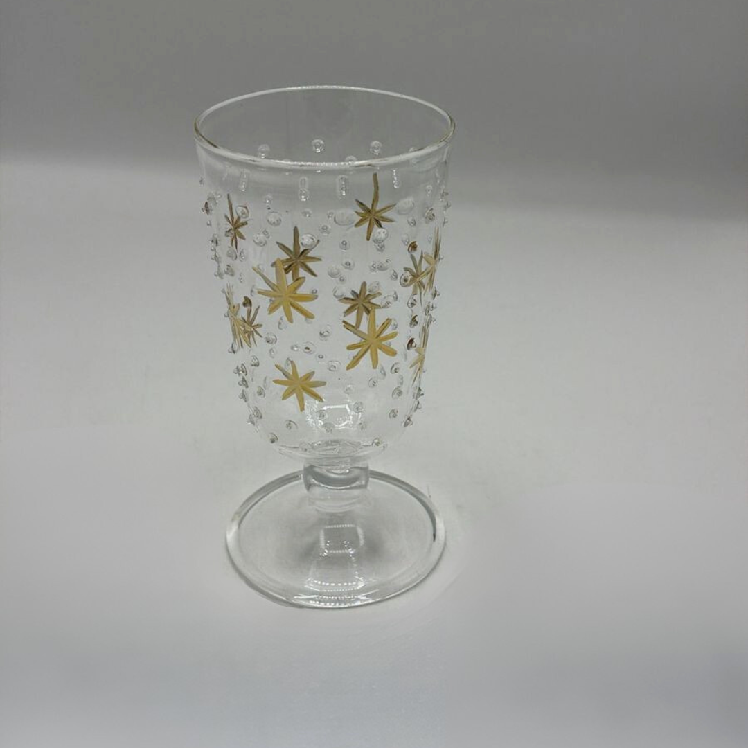 "Stars" Glass Goblets