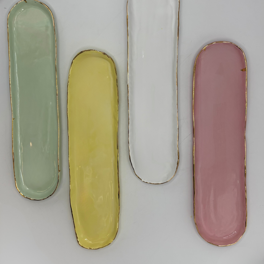 Ceramic Long Shallow Plate