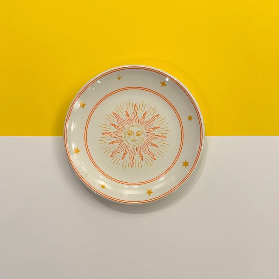 F**K x Edible Edges- Sun Dessert Plates - Set of 6