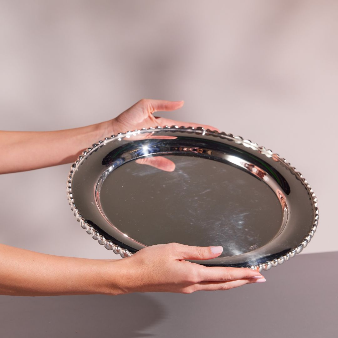 Silver Serving Plate