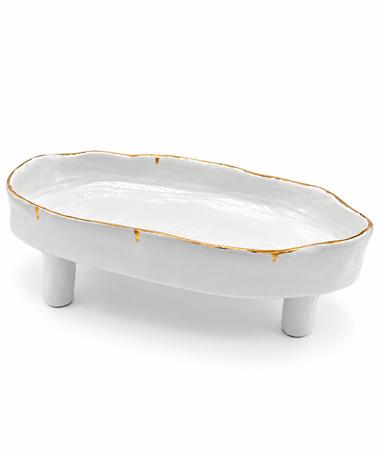 Oval Elevated Serving Dish