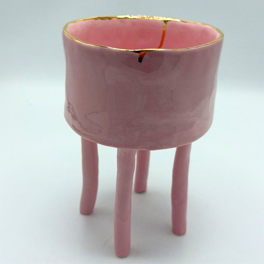 Ceramic Elevated Bowl