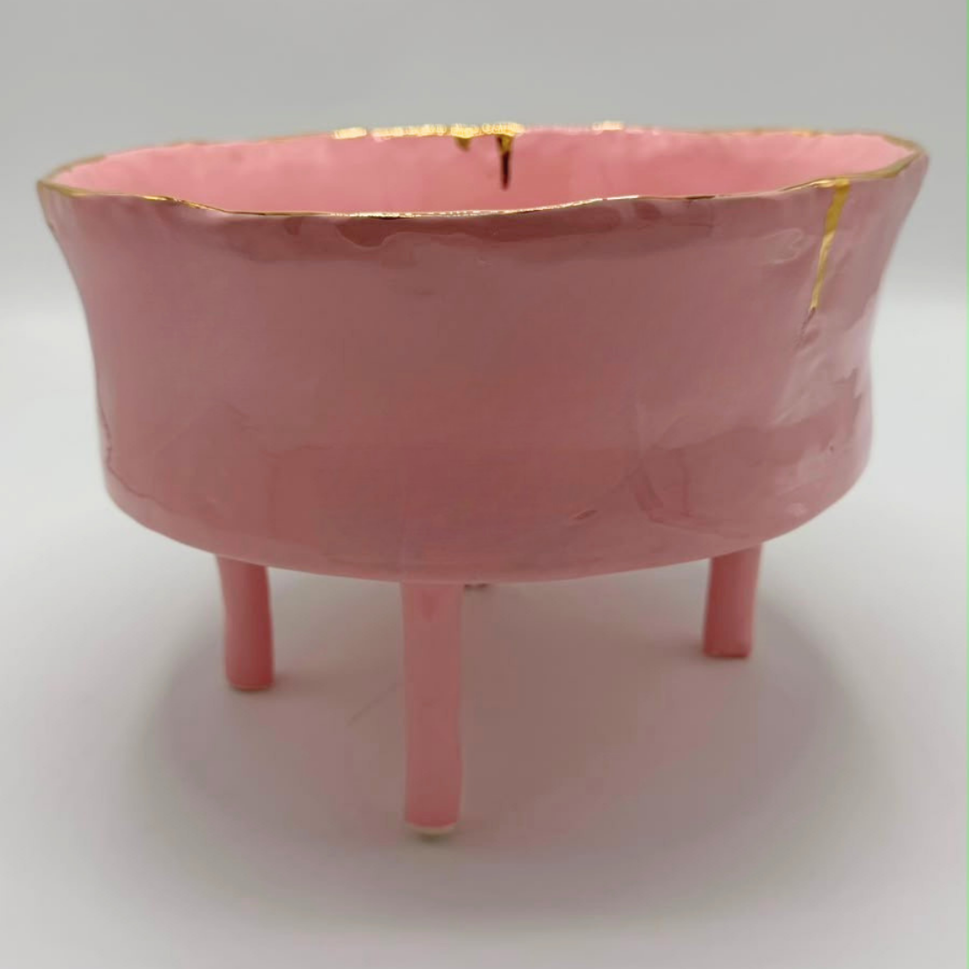 Elevated Round Serving Dish