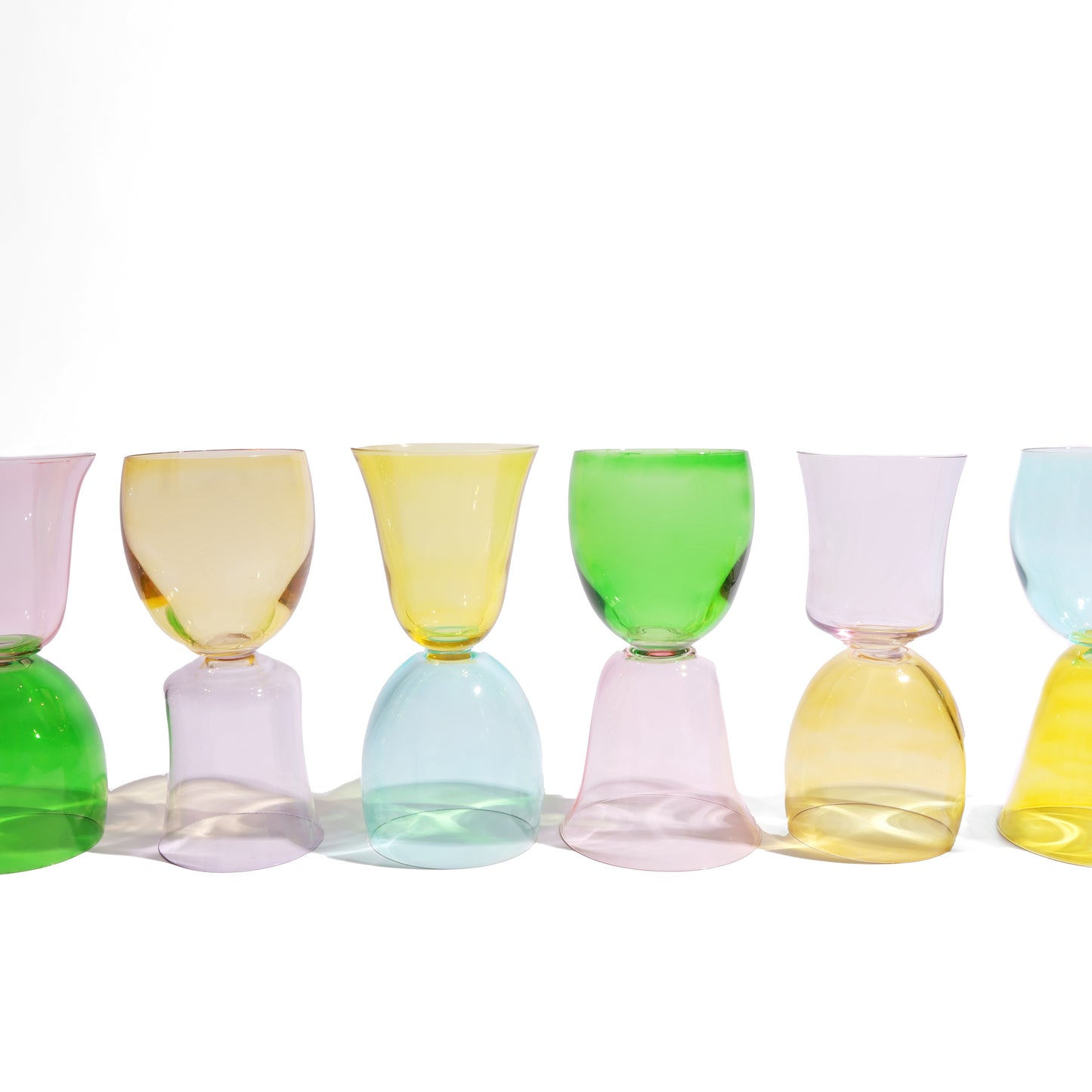 "TwinSip" Glass Cups