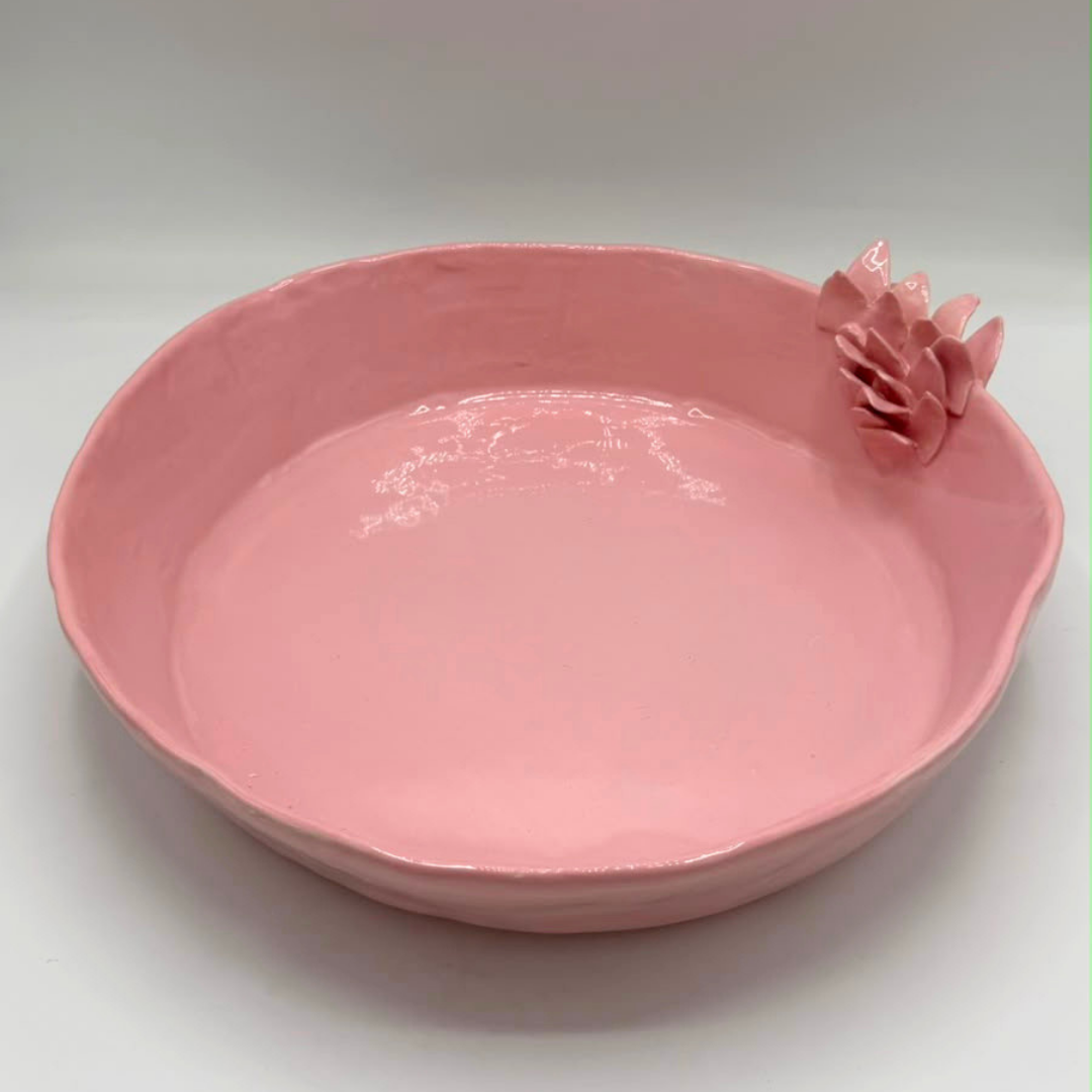 "Spikes" Round Serving Dish