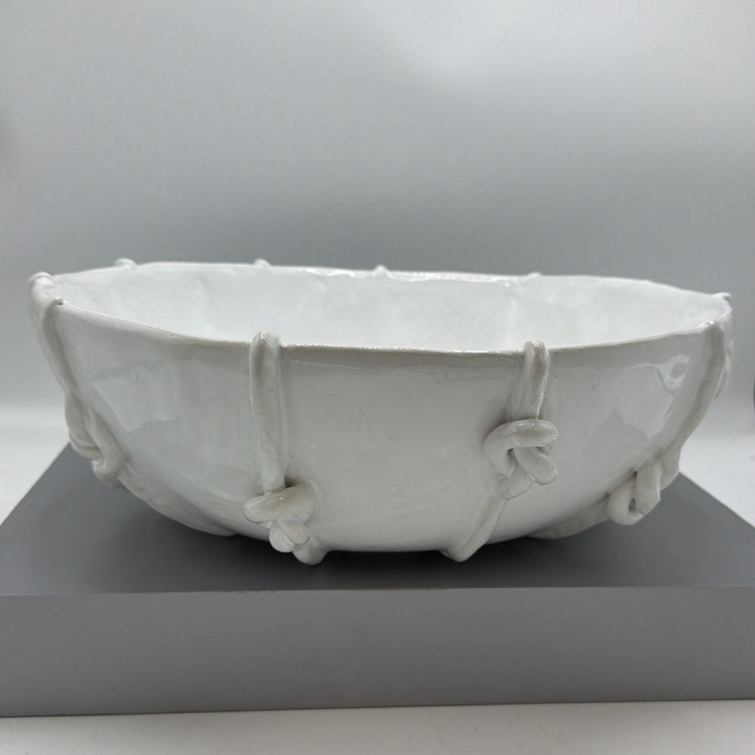 "Knots" Serving Bowl