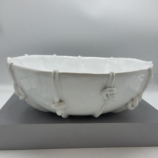 "Knots" Serving Bowl
