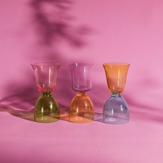 "TwinSip" Glass Cups