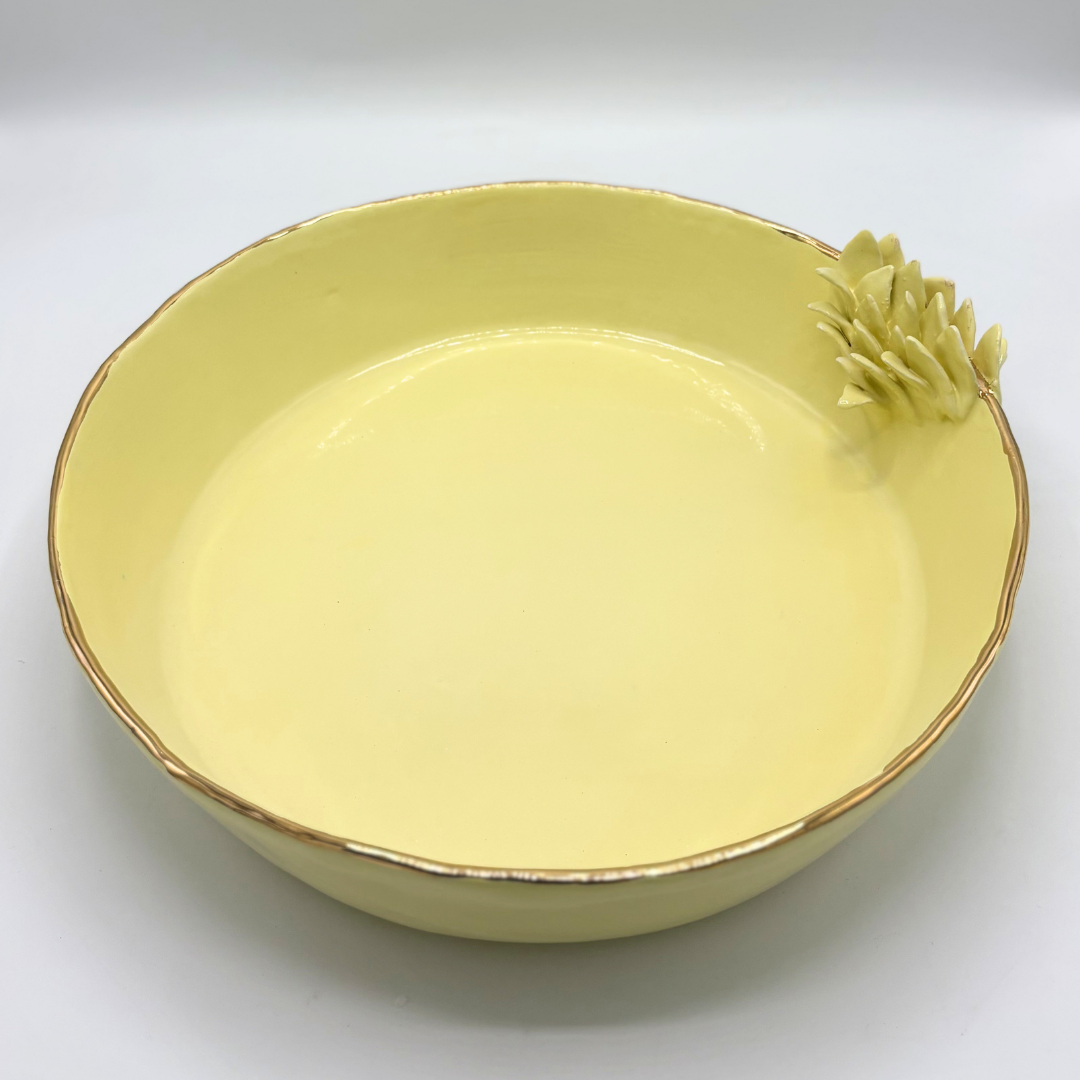 "Spikes" Round Serving Dish