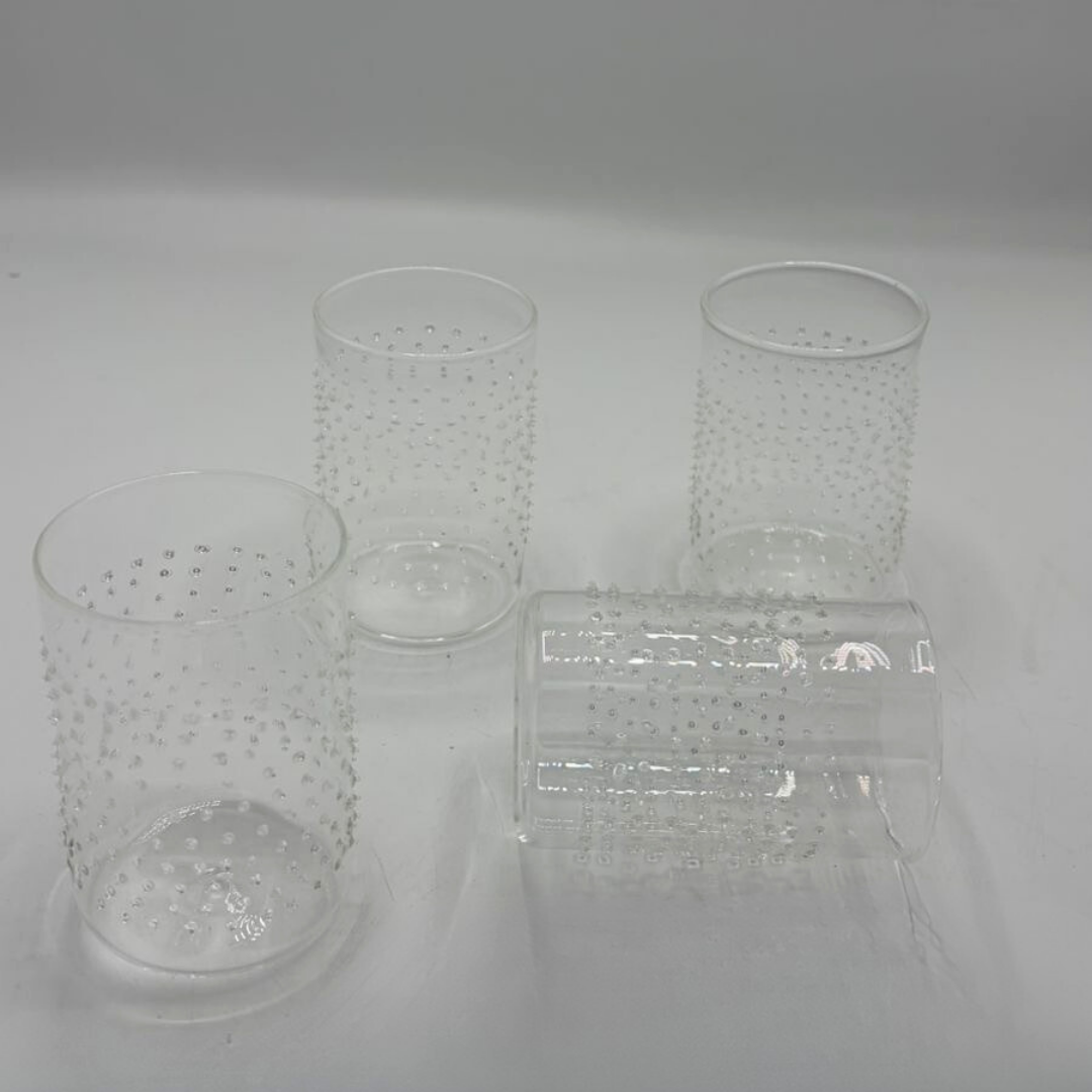 "Dots" Big Glass Cups