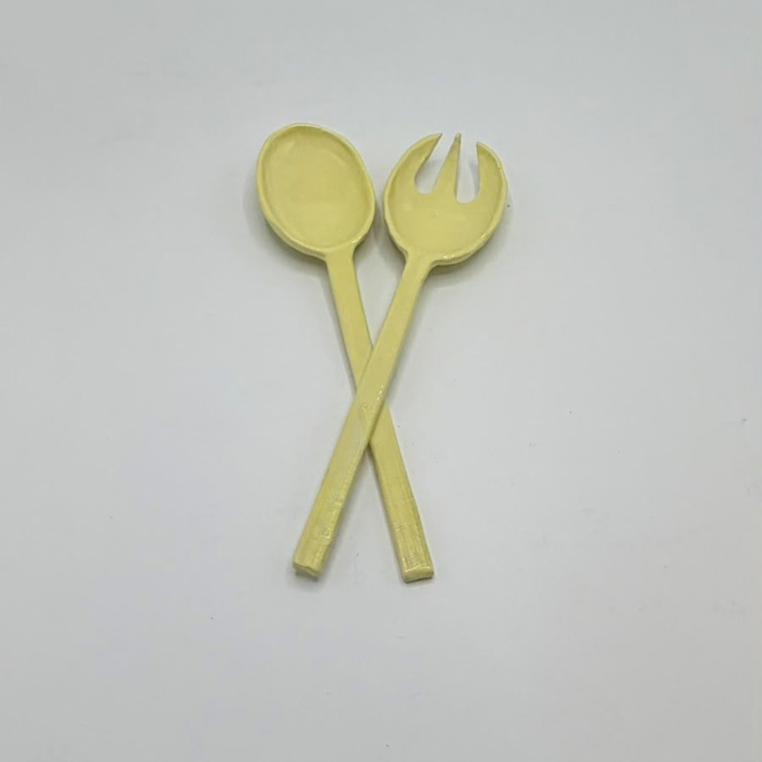 Ceramic Salad Servers