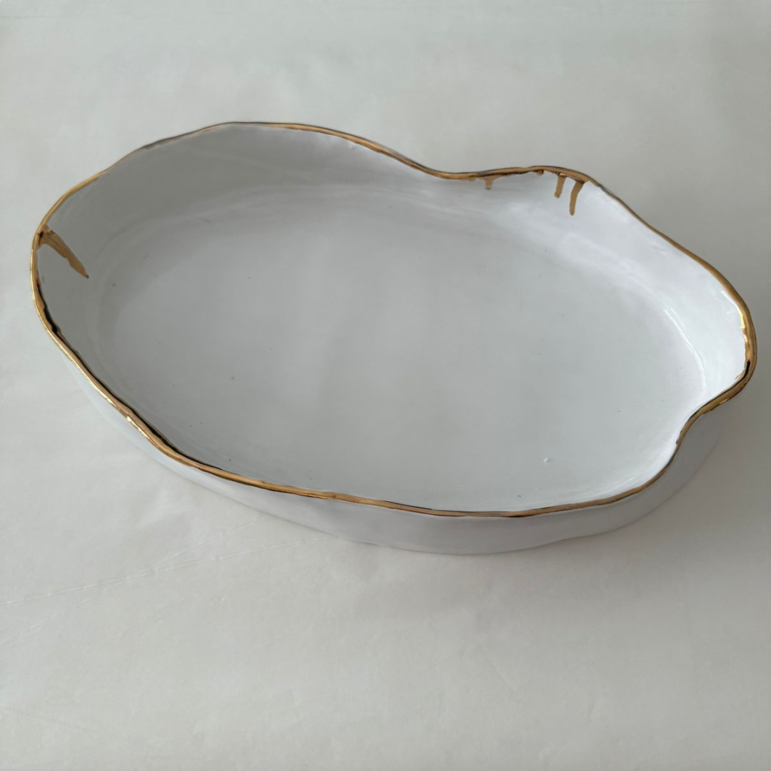 Organic Oval Serving Dish