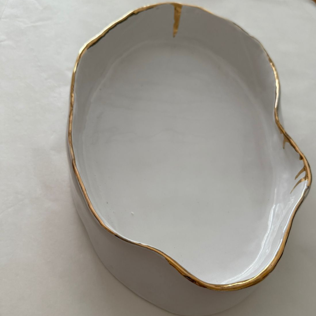 Organic Oval Serving Dish