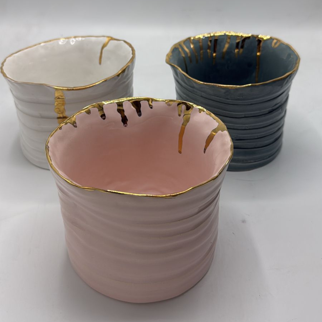 "Ribbed" Ceramic Multi-Purpose Bowl