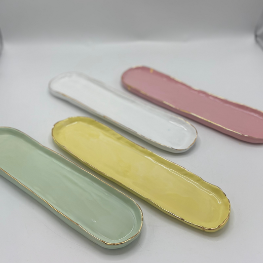 Ceramic Long Shallow Plate