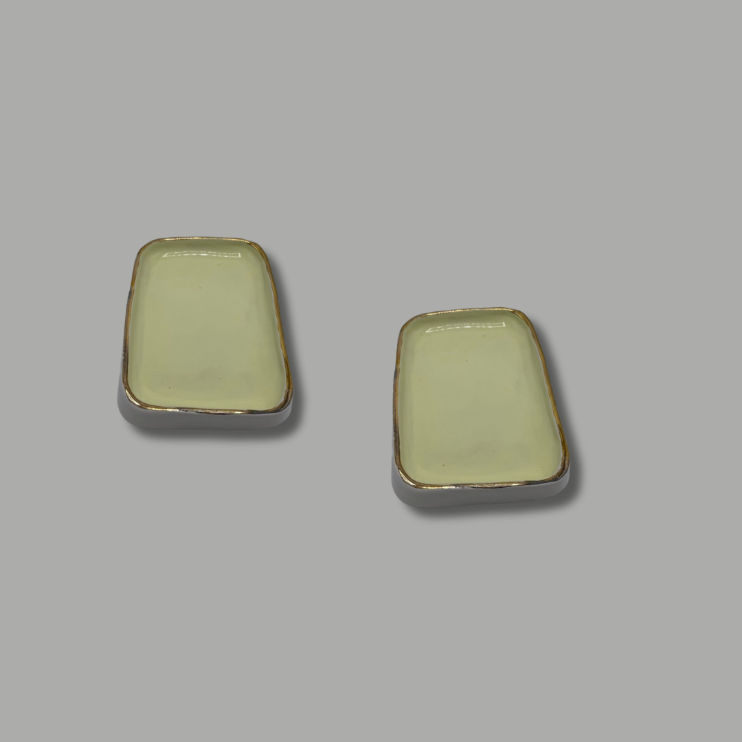 Barquette Appetizer Plate - set of 2