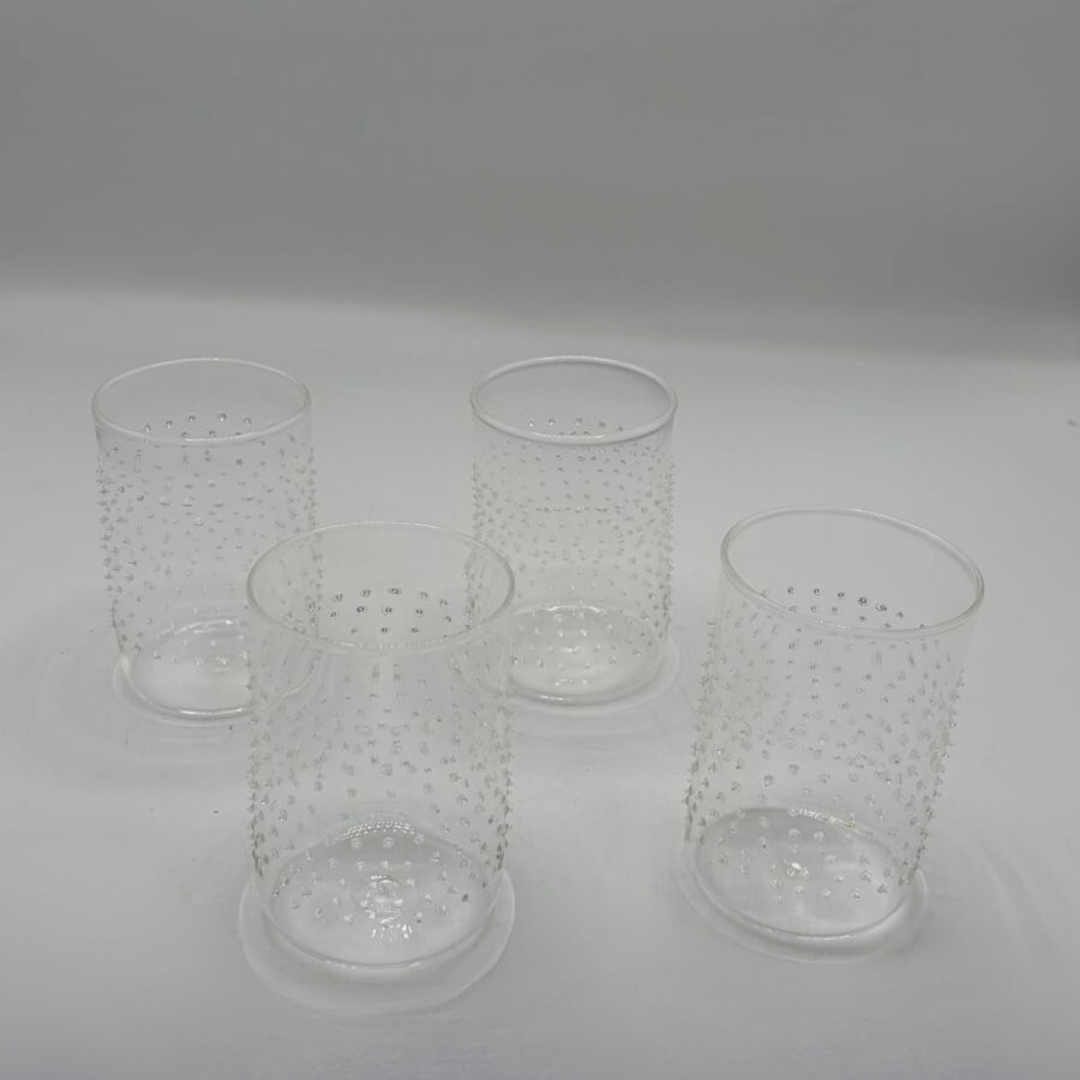 "Dots" Big Glass Cups