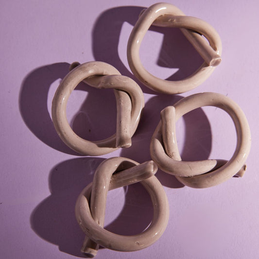 "Twisted" Napkin Rings