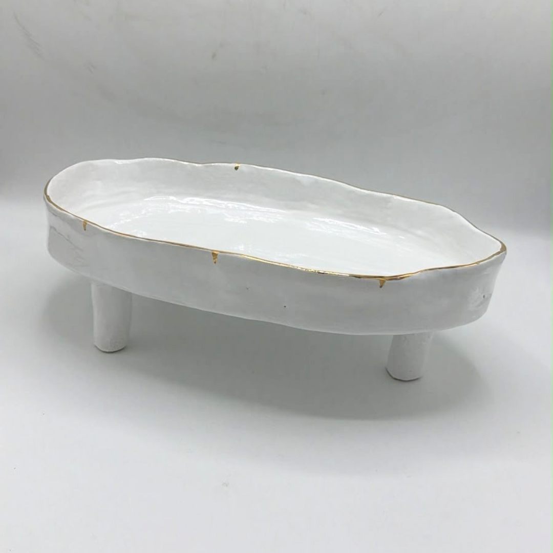 Oval Elevated Serving Dish