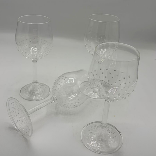 "Dots" Wine Glass Cups
