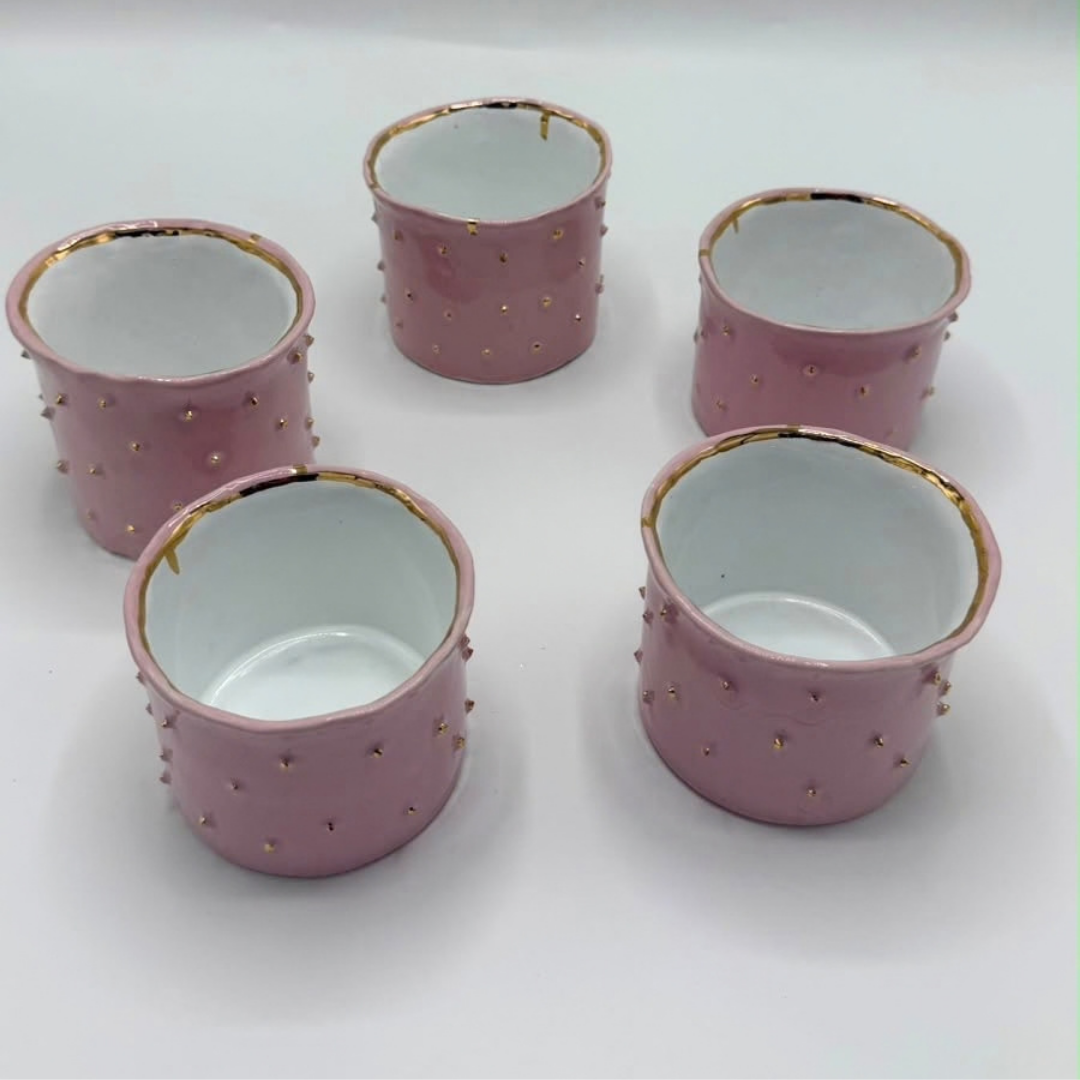 Ceramic Round Medium Nut Bowls - per piece