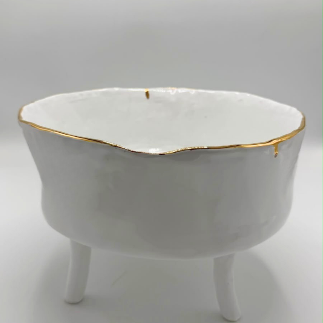 Elevated Round Serving Dish