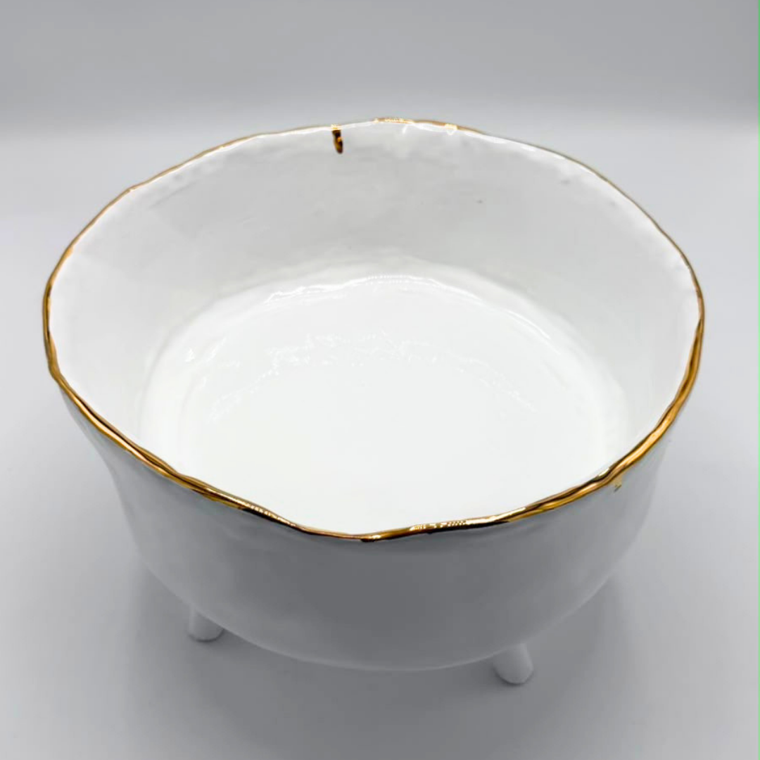 Elevated Round Serving Dish