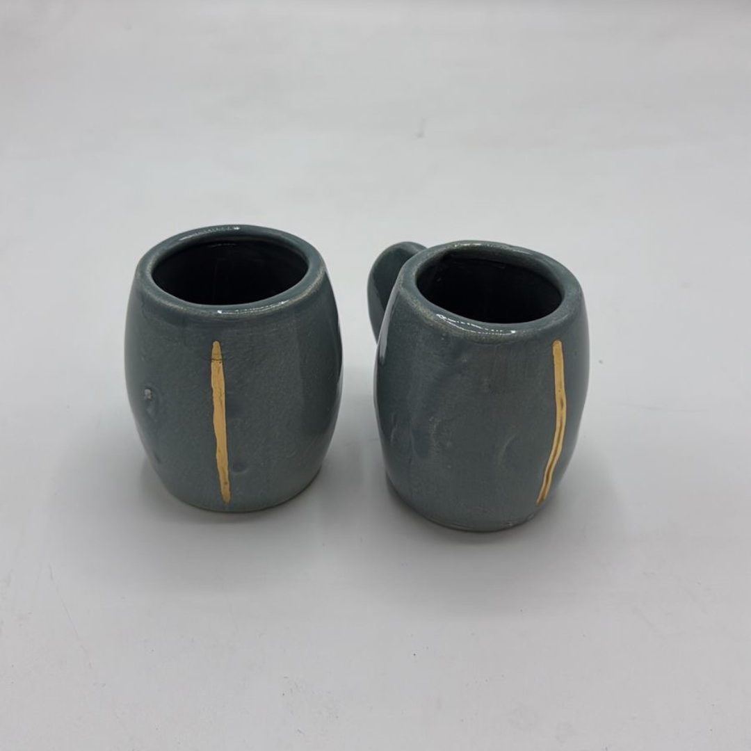 "Curvy" Espresso Cups- set of 2