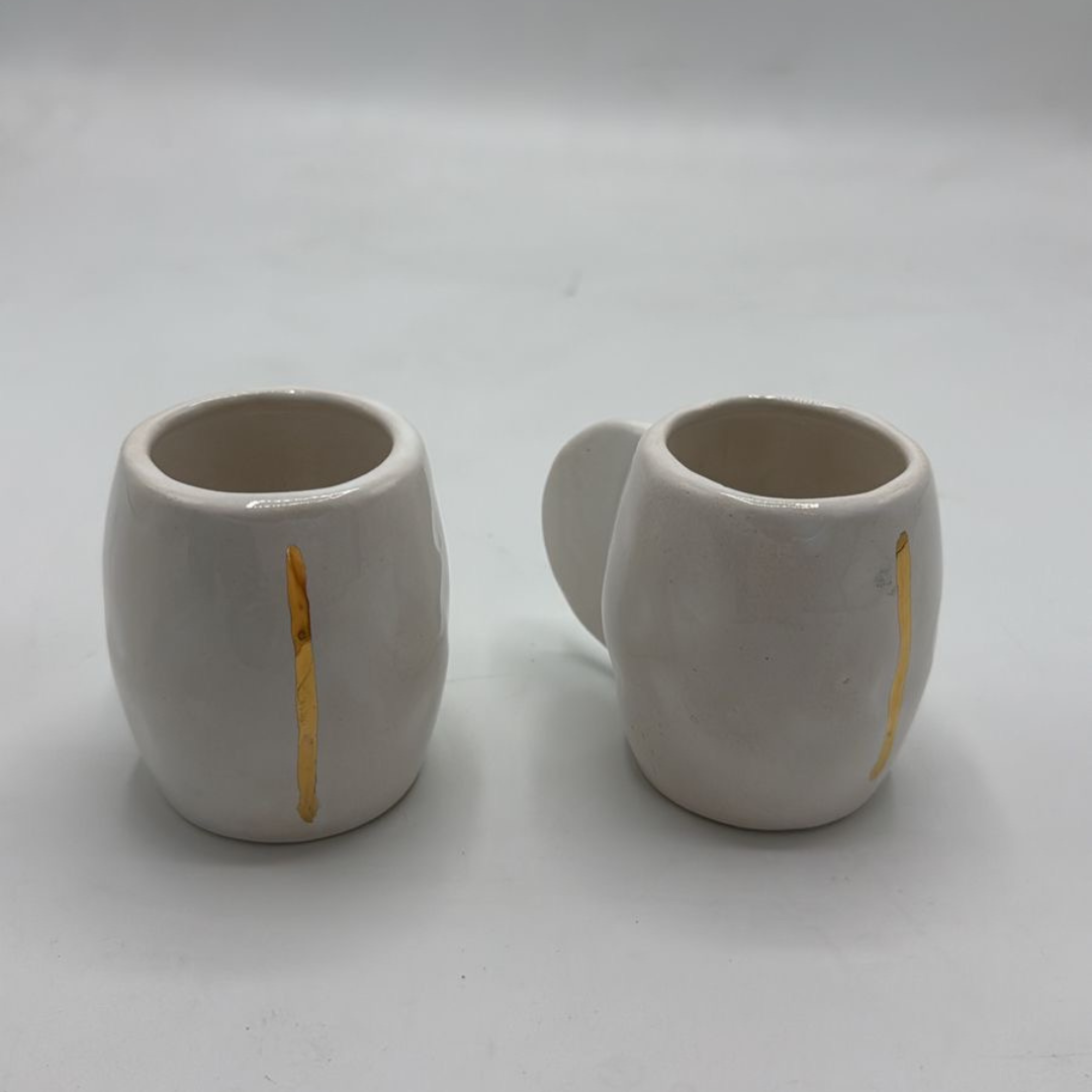 "Curvy" Espresso Cups- set of 2