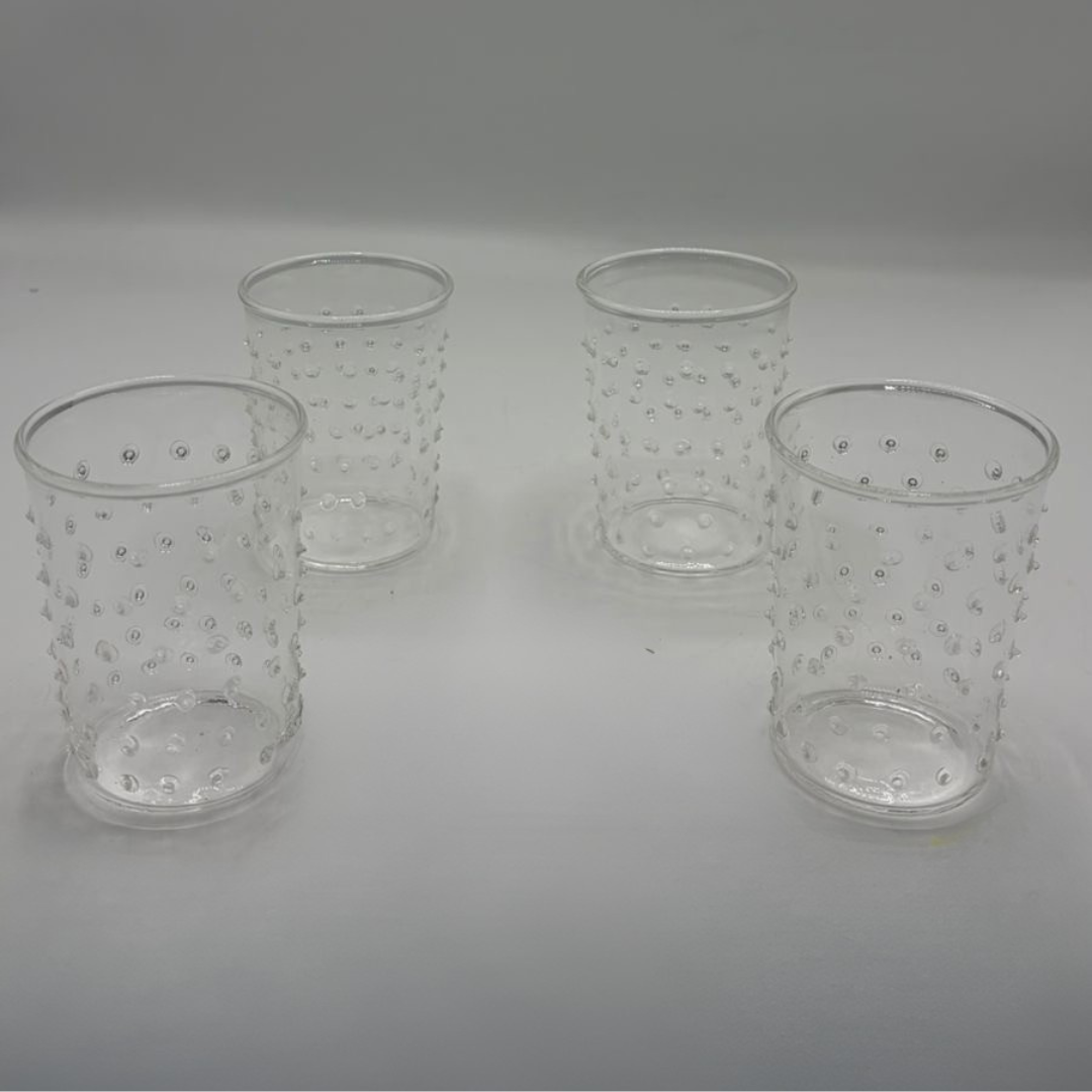 "Dots" Glass Cups