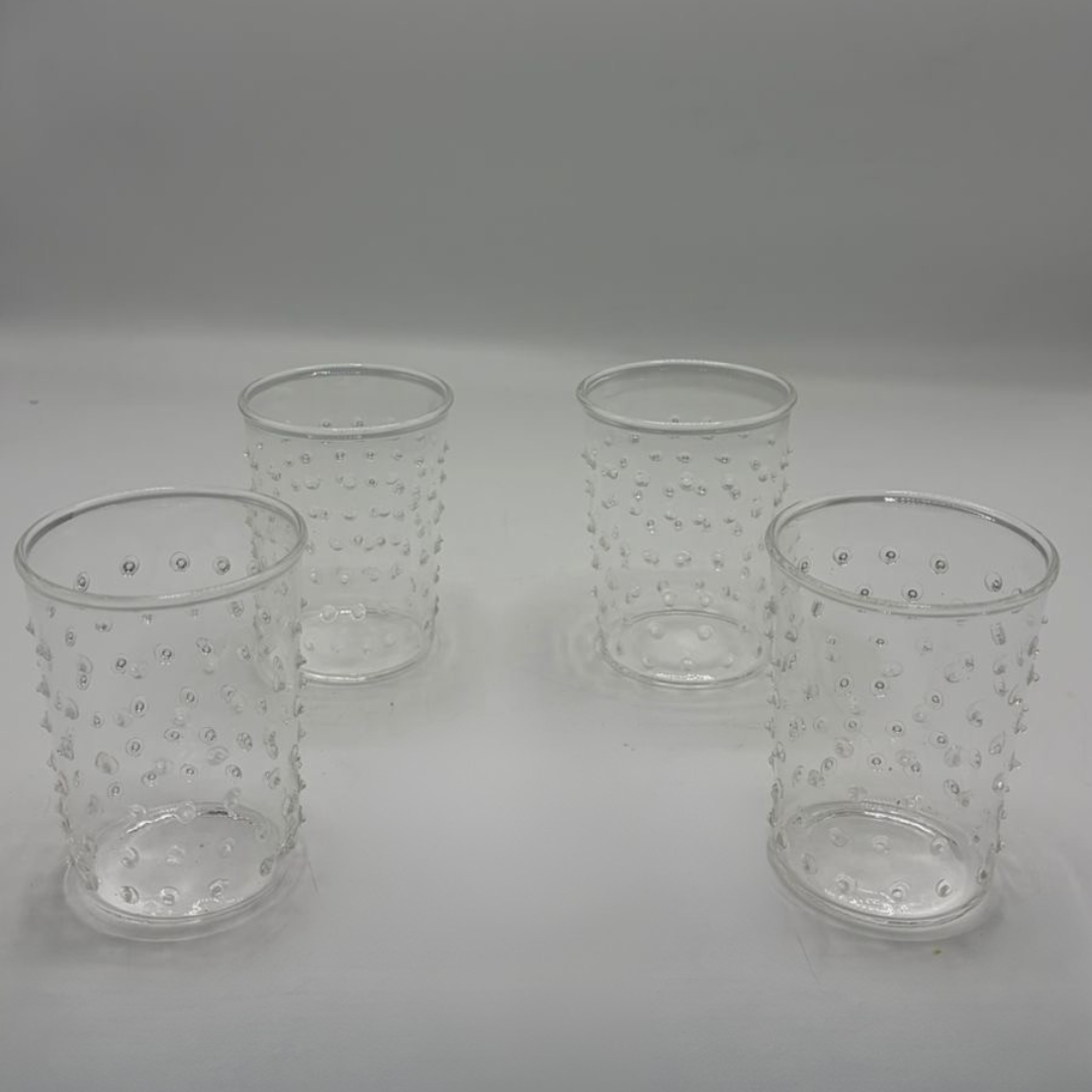 "Dots" Glass Cups
