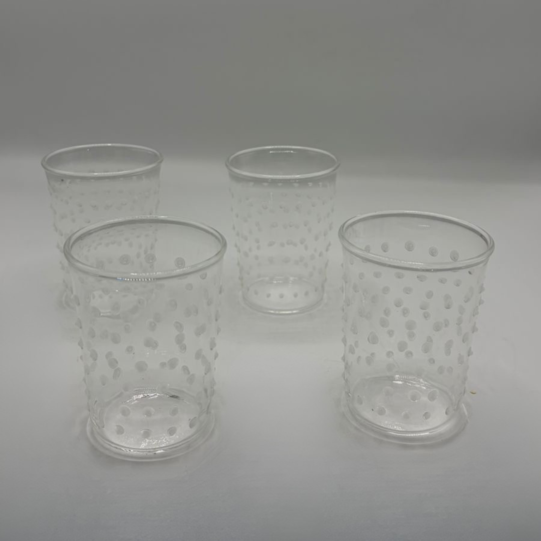 "Dots" Glass Cups